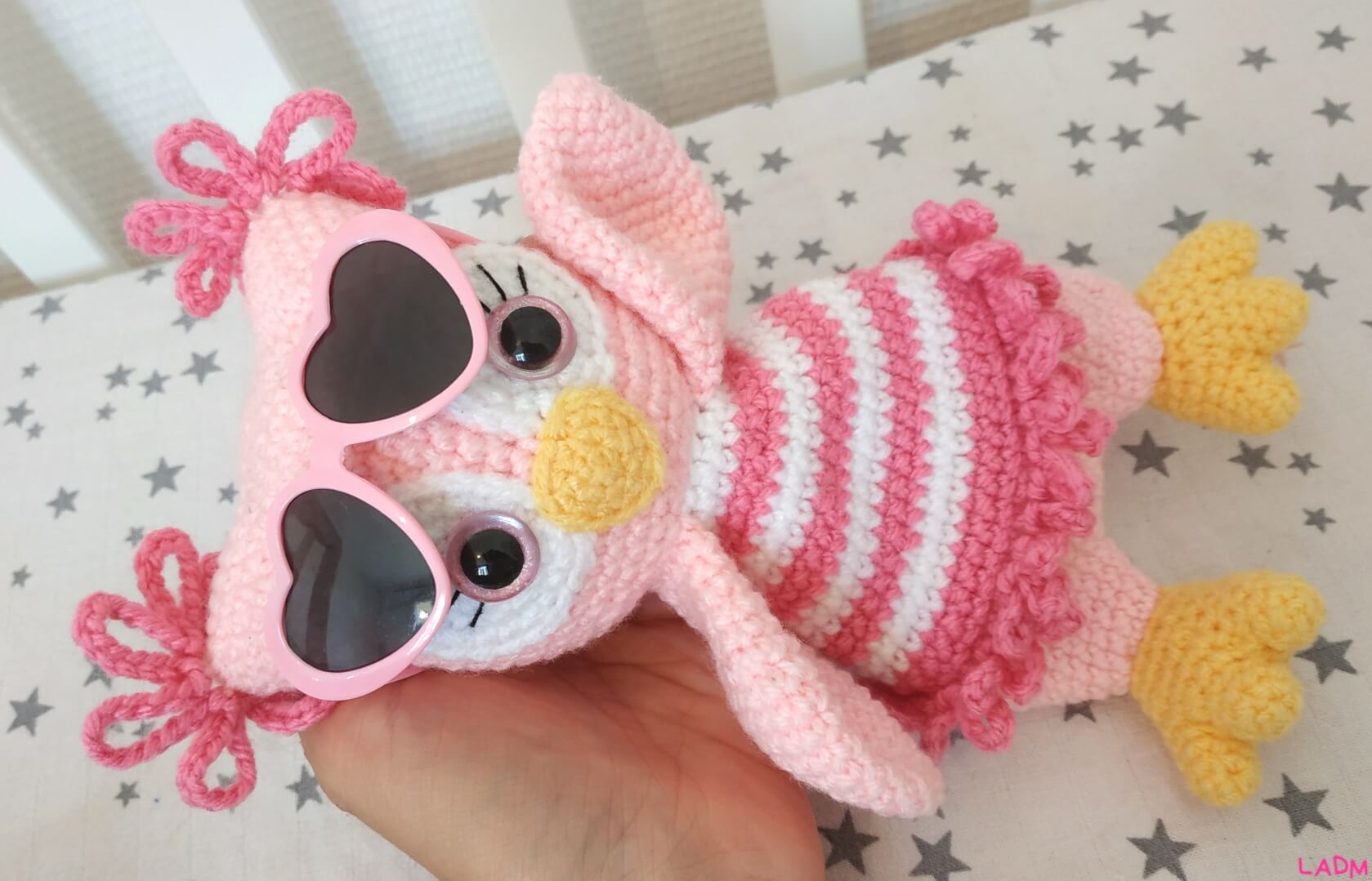 LADM Amigurumi Mounette Doudou Chouette